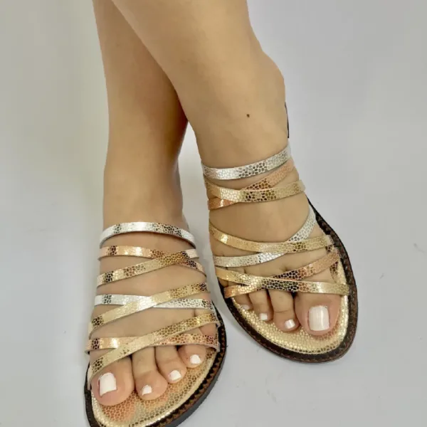 Sandalia plana sueca Ref: 450