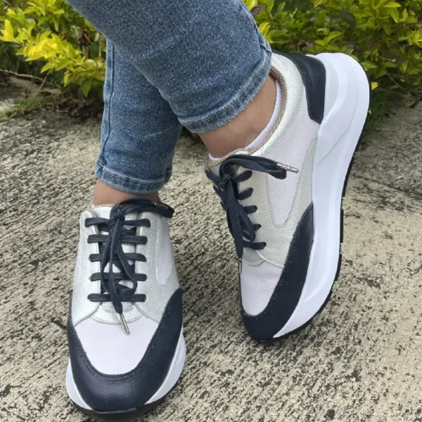 Tenis en cuero Ref: D118