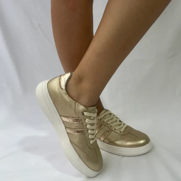 Tenis UNISEX en cuero Ref: 1421