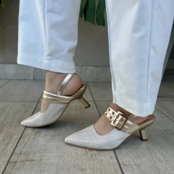 Stilettos en cuero Ref: 5248