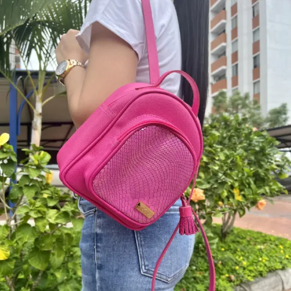 Mini morral en cuero Ref: 2024122