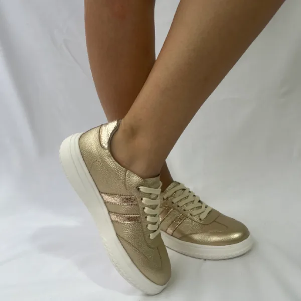 Tenis UNISEX en cuero Ref: 1421