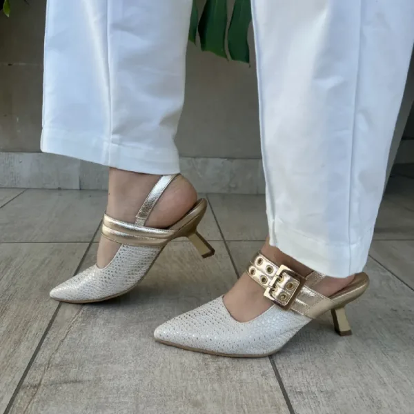 Stilettos en cuero Ref: 5248
